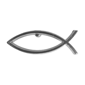 Znaczek metalowy - RYBKA PUSTA (MG-ZM-008)