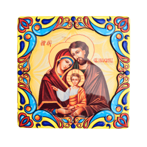 Święta Rodzina- ceramika (płytka polimer)(MG-P-001)