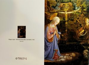 Karnet Fillipo Lippi- ADORACJA DZIECIĄTKA - Camaldoli,1463 (MG-KRN-083)