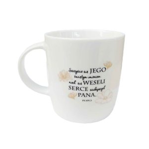 Kubek SZCZYĆCIE SIĘ JEGO ŚWIĘTYM IMIENIEM (MG-KB-305)