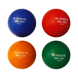 Piłeczka antystresowa - NIE STRESUJ SIĘ, WIERZ TYLKO