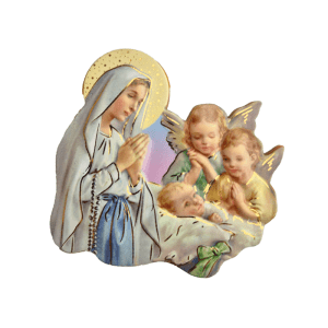 Magnes włoski MATKA BOŻA Z ANIOŁKAMI (MG-MAG-165)