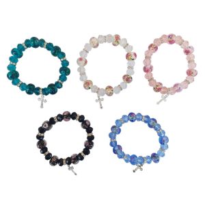 Bransoletka zdobiona - koronka pokoju (MG-BZ-040)