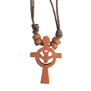 Zawieszka Krzyż drewniany  (MG-ZKD-014)