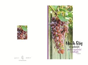 Karnet Niech Bóg ci udzieli pełni radości i pokoju - winogrona (MG-KRN-177)