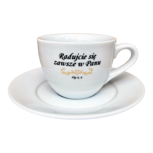 Filiżanka 180 ml RADUJCIE SIĘ (MG-FS2-008)